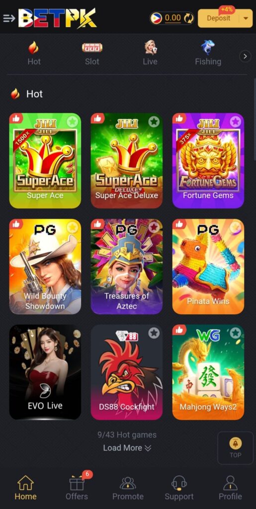 Betpk Game