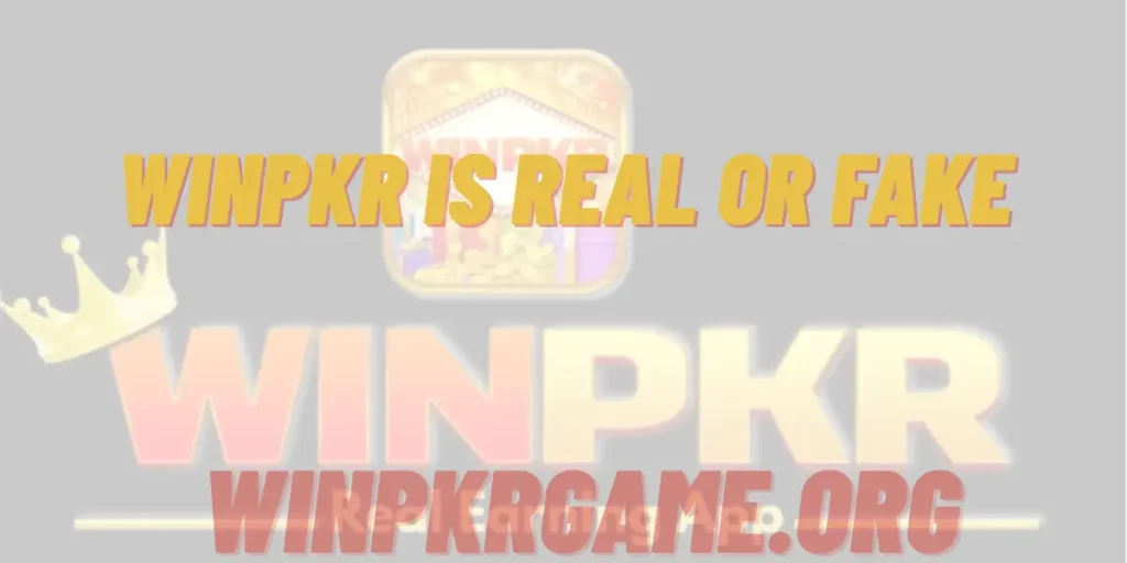 WinPkr is Real or Fake