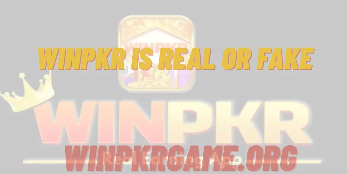 WinPkr is Real or Fake icon